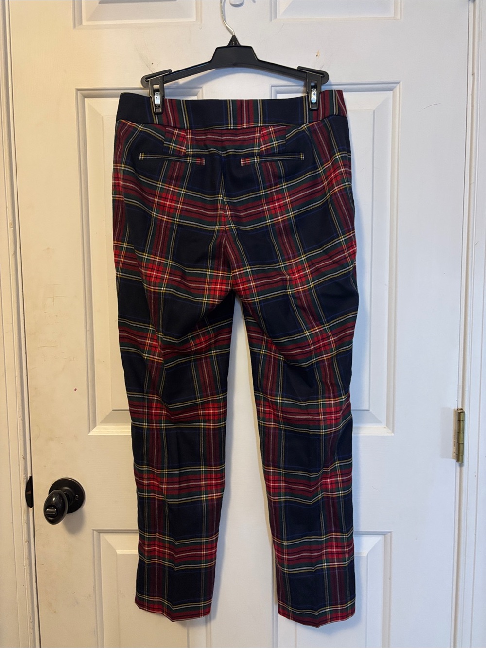 Talbots Plaid Hampshire Ankle Tartan Pants Size 2P Petite - Picture 3 of 3